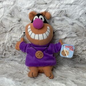 GM Breakfast Pals “Chip the Cookie Hound” 
Beanie Toy Plush. Y2K 1998